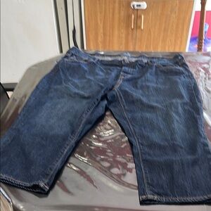 Men's Blue Denim Shorts